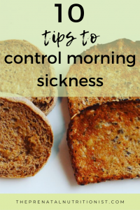 10 Tips to Control Morning Sickness