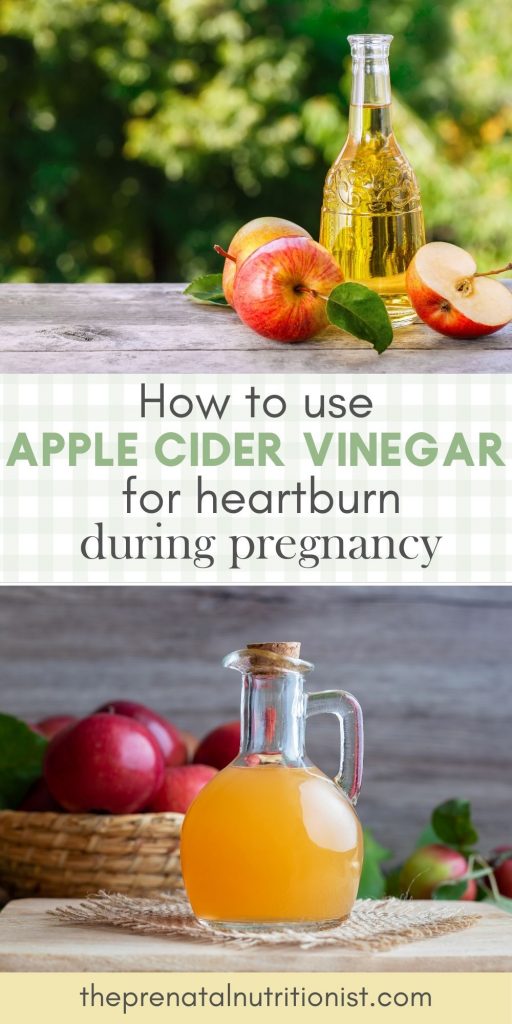How to Use Apple Cider Vinegar for Heartburn During Pregnancy