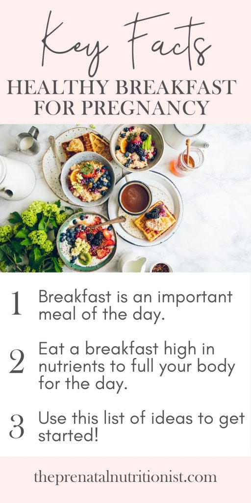 Healthy Breakfast Ideas for Pregnant Women