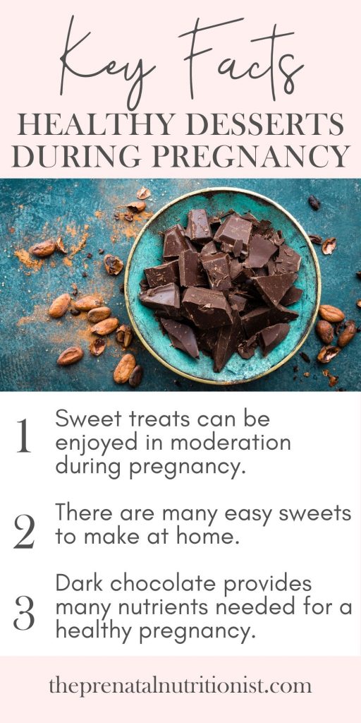 Healthy desserts during pregnancy