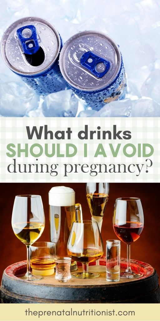 Drinks to avoid during pregnancy 