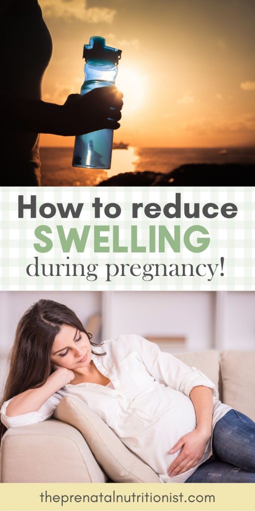 How to reduce swelling during pregnancy