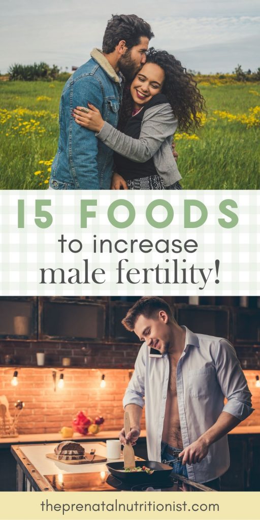 Foods to increase sperm count