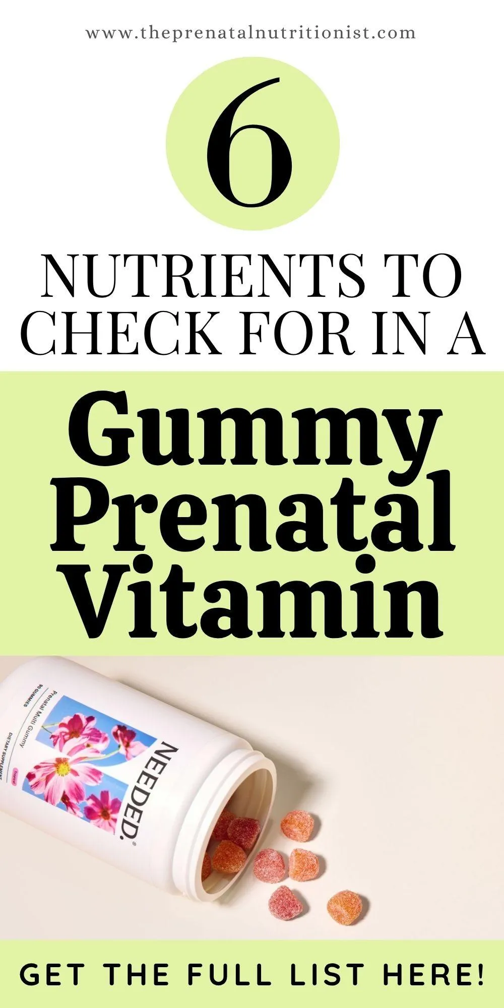 Needed Prenatal Multi Gummy and Prenatal Choline bundle