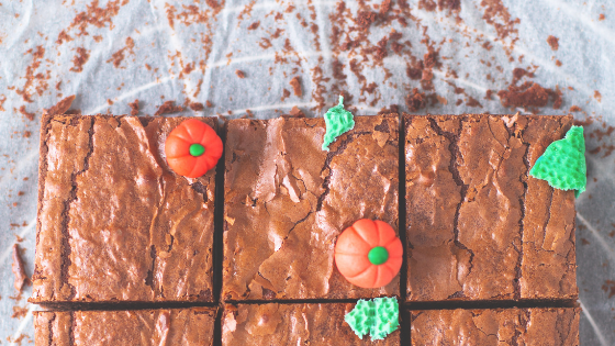 Cran-Orange Avocado Brownies