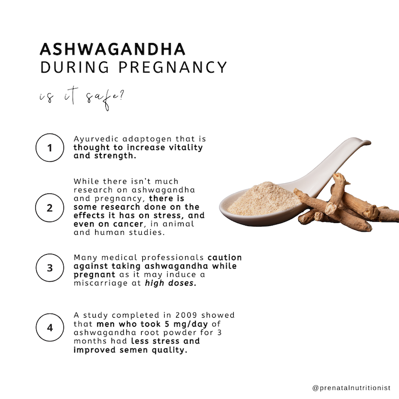 Ashwagandha and pregnancy: is it safe? | The Prenatal Nutritionist