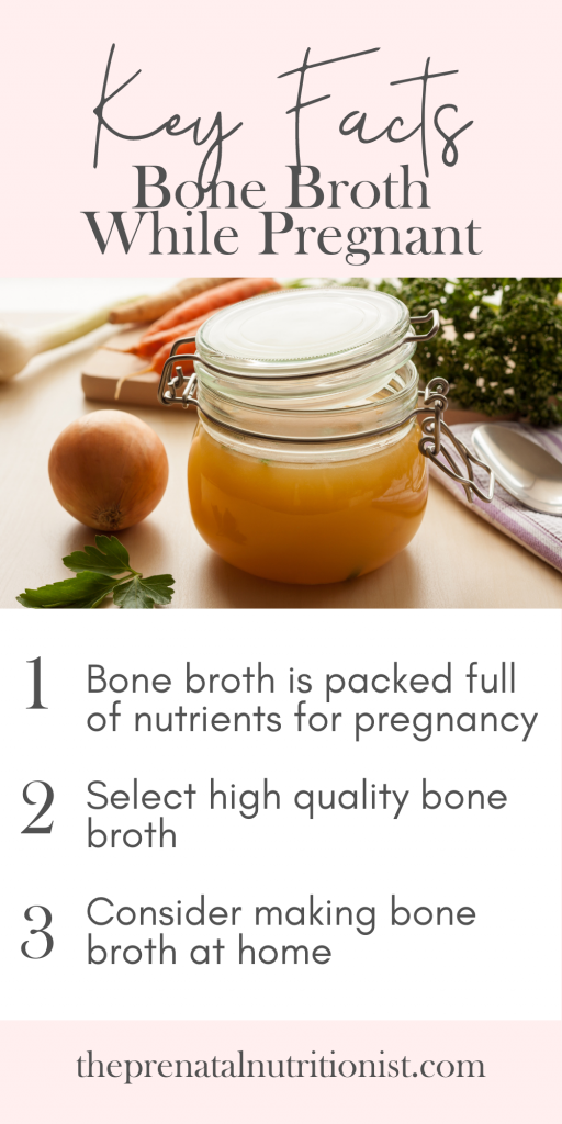 Benefits of Drinking Bone Broth While Pregnant