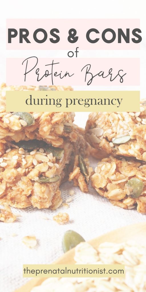 Are Protein Bars Safe During Pregnancy The Prenatal Nutritionist