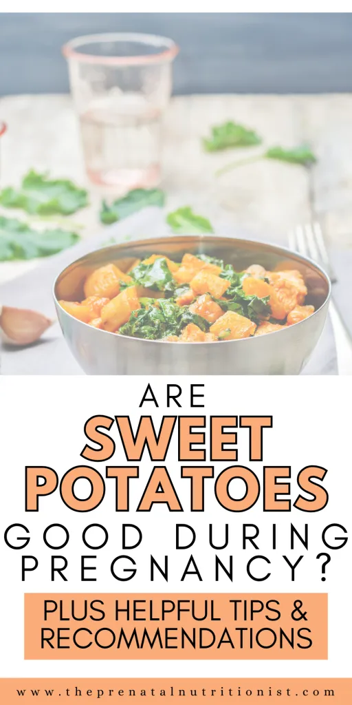 sweet potatoes during pregnancy