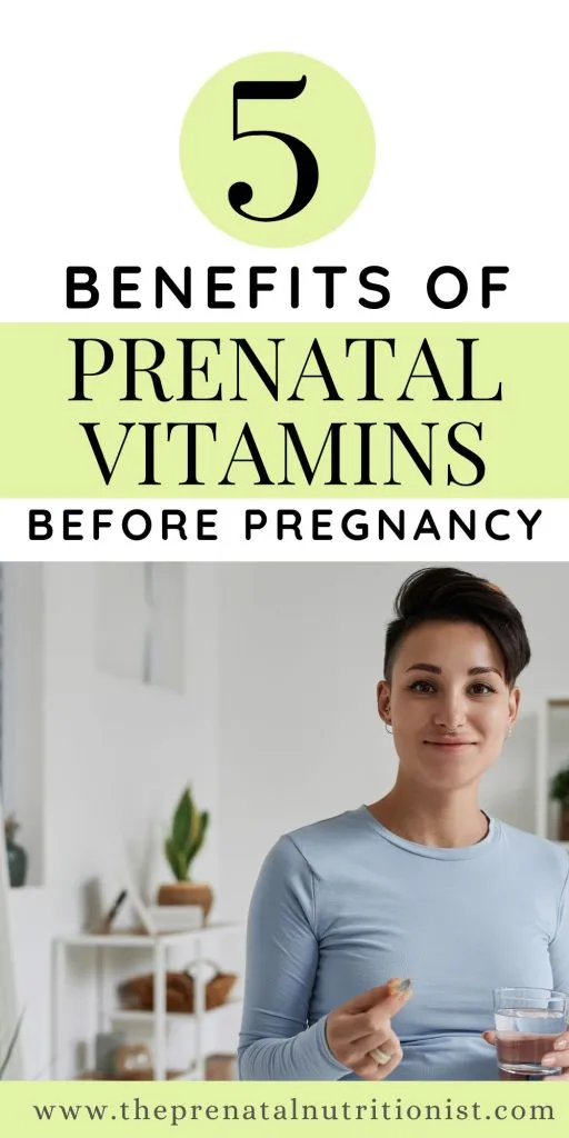 Benefits Of Taking A Prenatal Vitamin Before Pregnancy