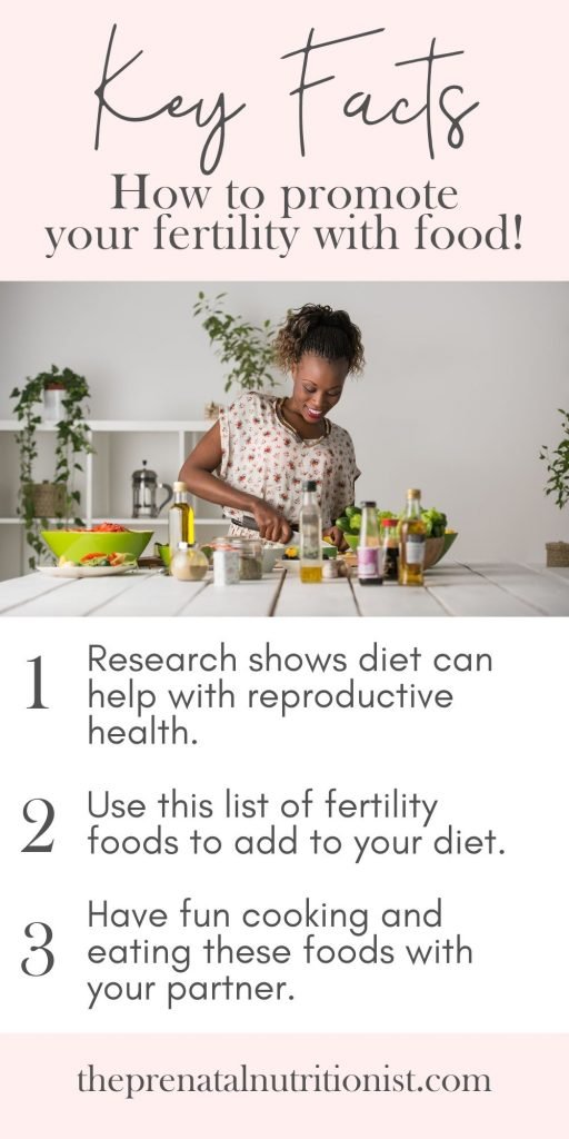 fertility diet food list