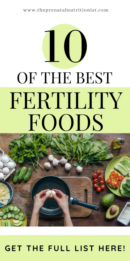 Foods That Promote Fertility