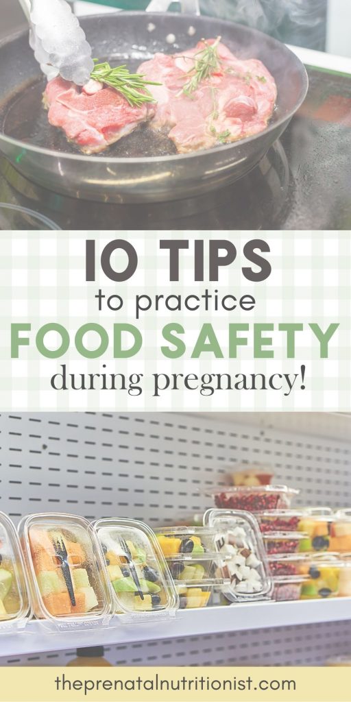 Tips to practice food safety during pregnancy