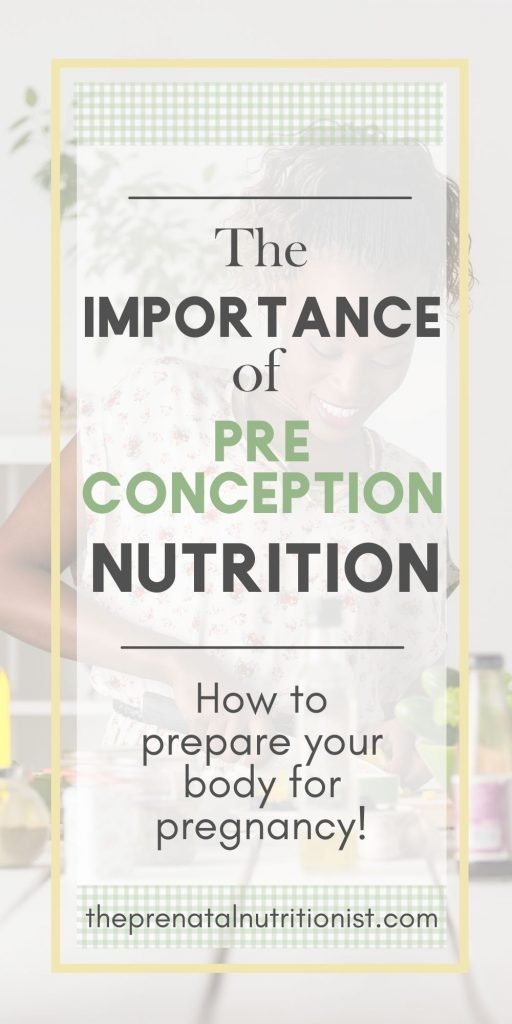 Importance Of Preconception Nutrition