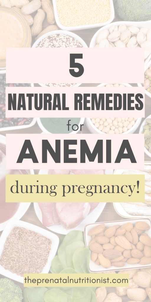 5 Natural Remedies For Anemia During Pregnancy