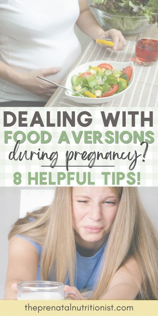 Dealing with Food Aversions During Pregnancy