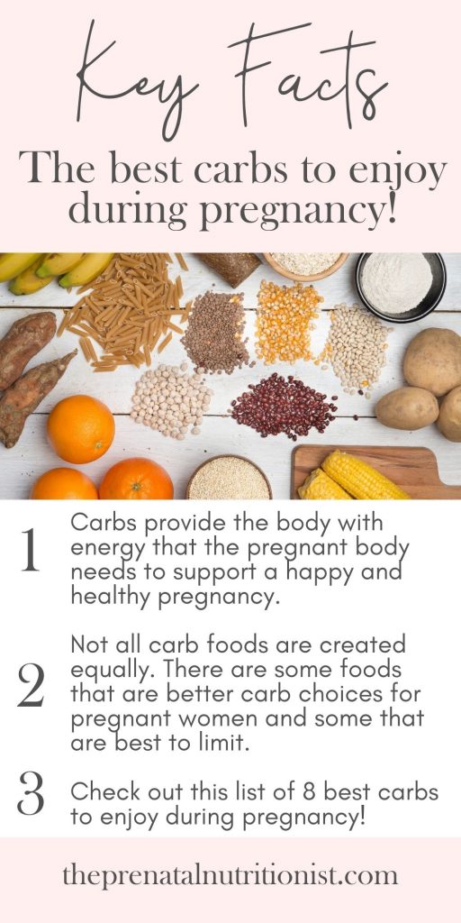 carb sources for pregnancy