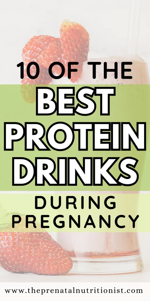 10 Best Protein Shakes For Pregnancy
