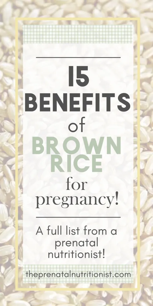 Eating Brown Rice while pregnant 15 Benefits Of Eating Brown Rice During Pregnancy