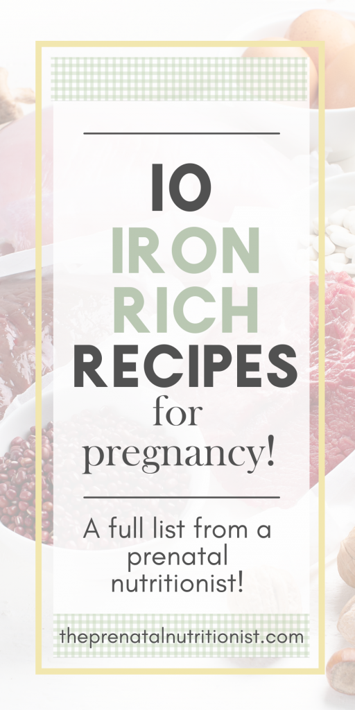 10 Iron Rich Recipes For Pregnancy
