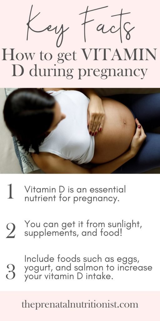 How to Get Vitamin D During Pregnancy