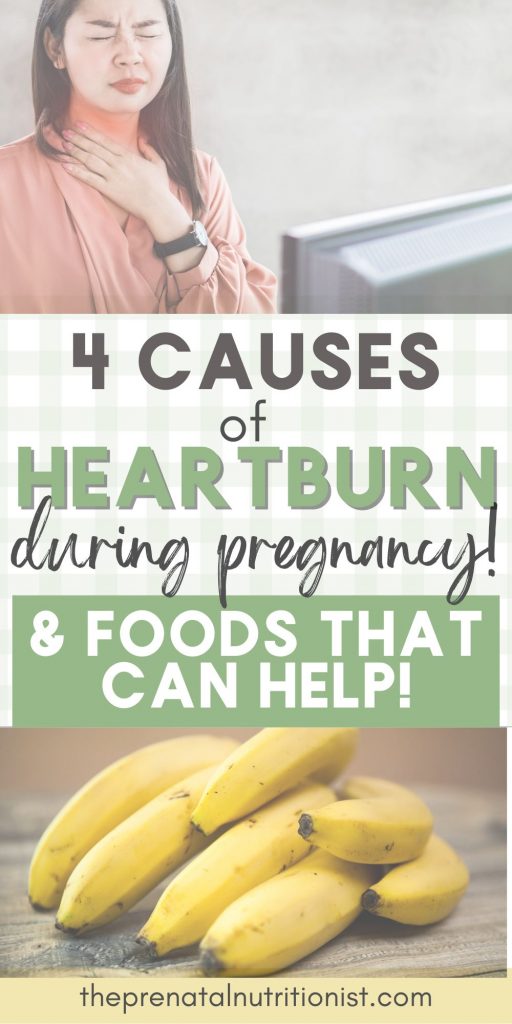 4 causes of heartburn during pregnancy