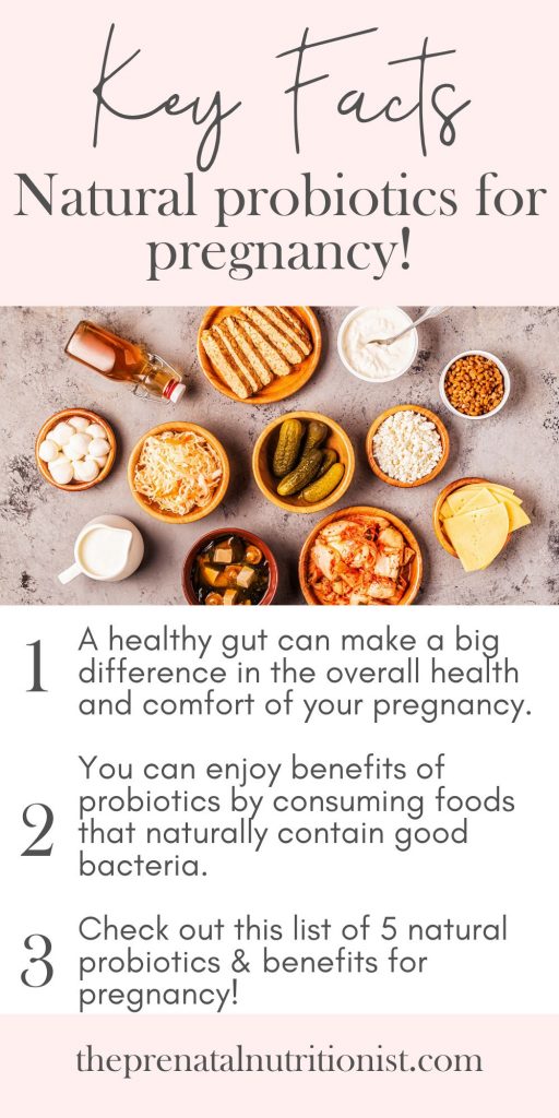 Key facts for natural probiotics for pregnancy