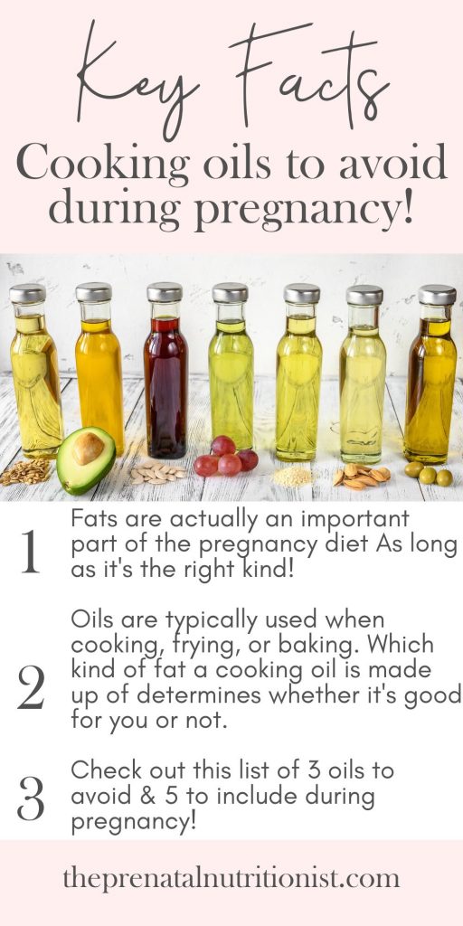 Cooking oils to avoid key facts