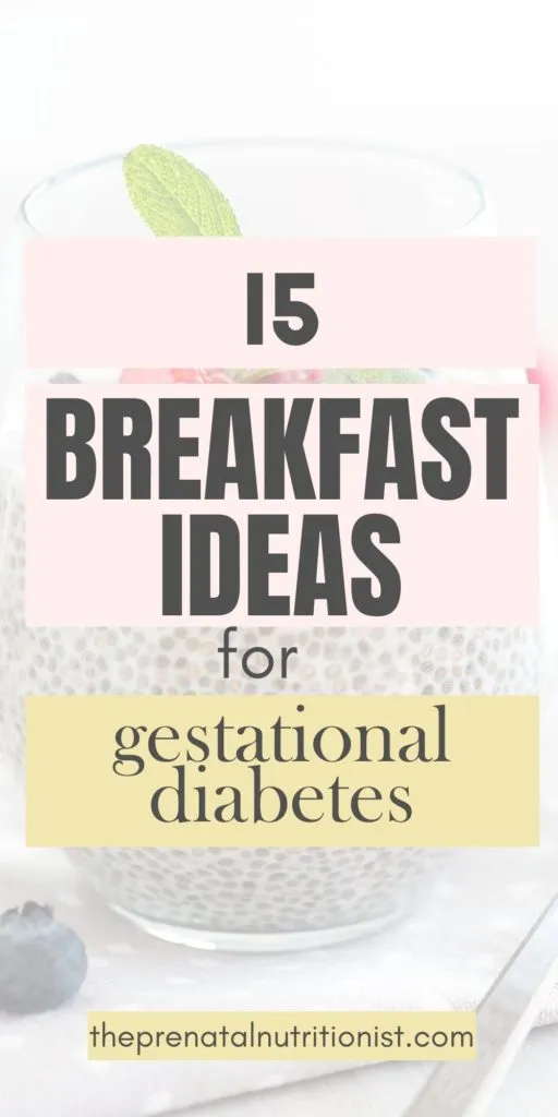 15 Breakfast Ideas For Gestational Diabetes