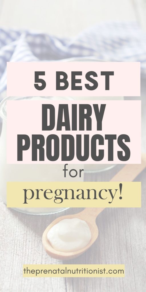 5 Dairy Products For Pregnancy