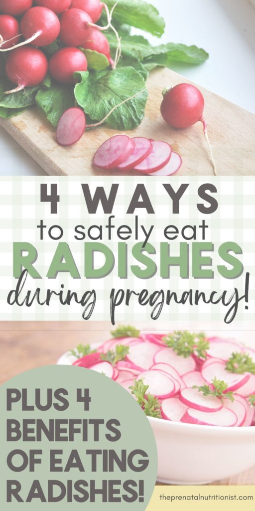 4 ways to safely eat radishes during pregnancy