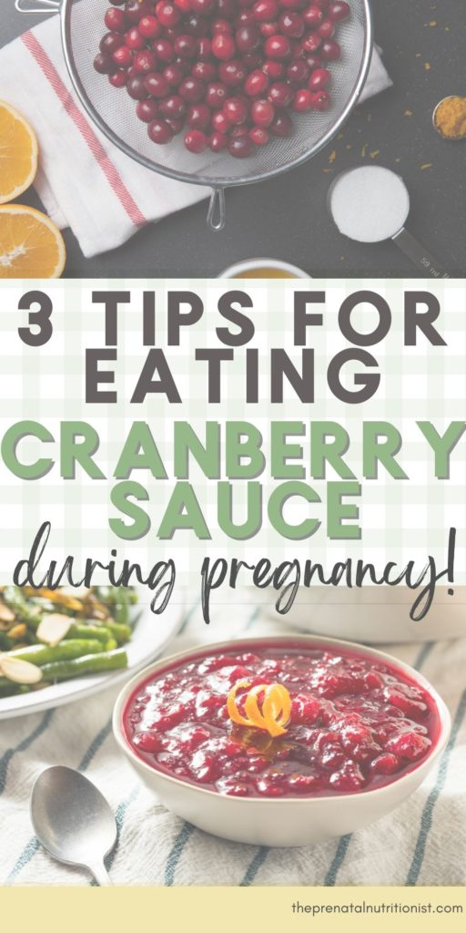Can You Eat Cranberry Sauce When Pregnant?