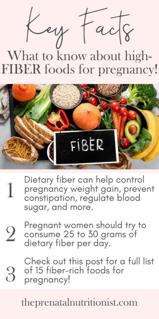 fiber food for pregnancy key facts