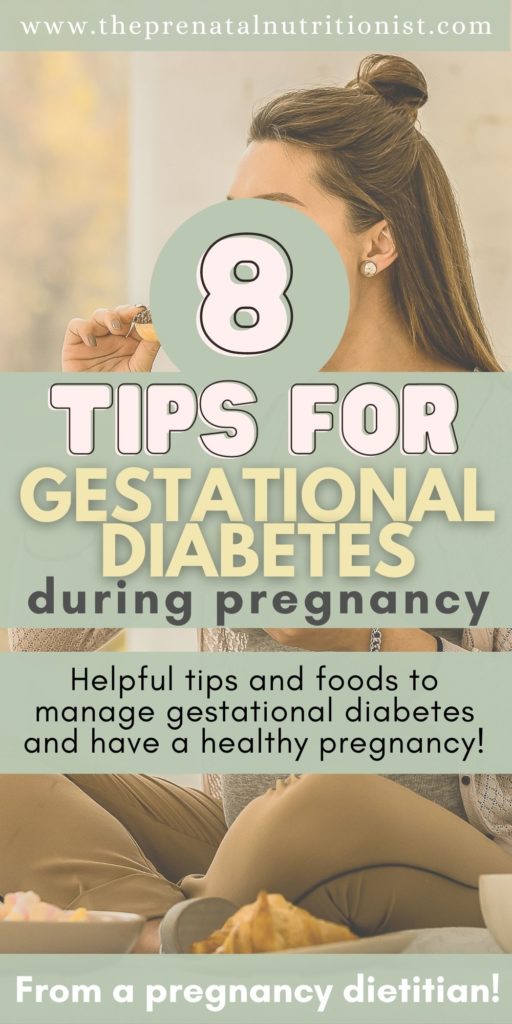 8 Diet Tips For Gestational Diabetes