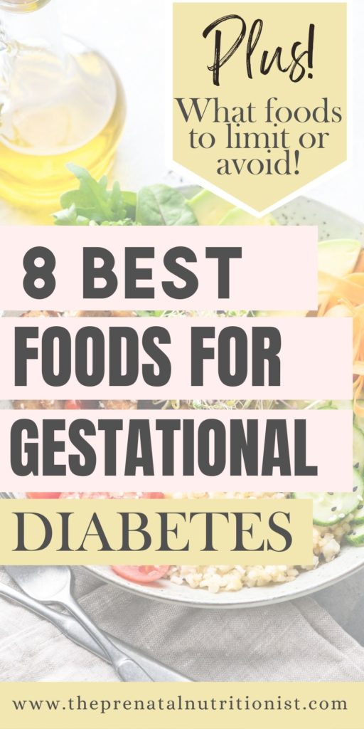 Best Foods To Eat For Gestational Diabetes