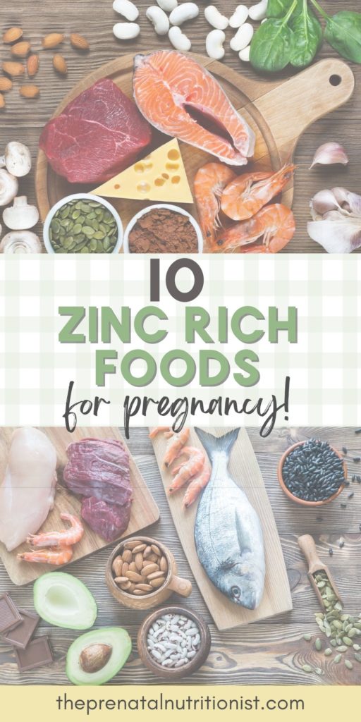 10 zinc rich foods for pregnancy