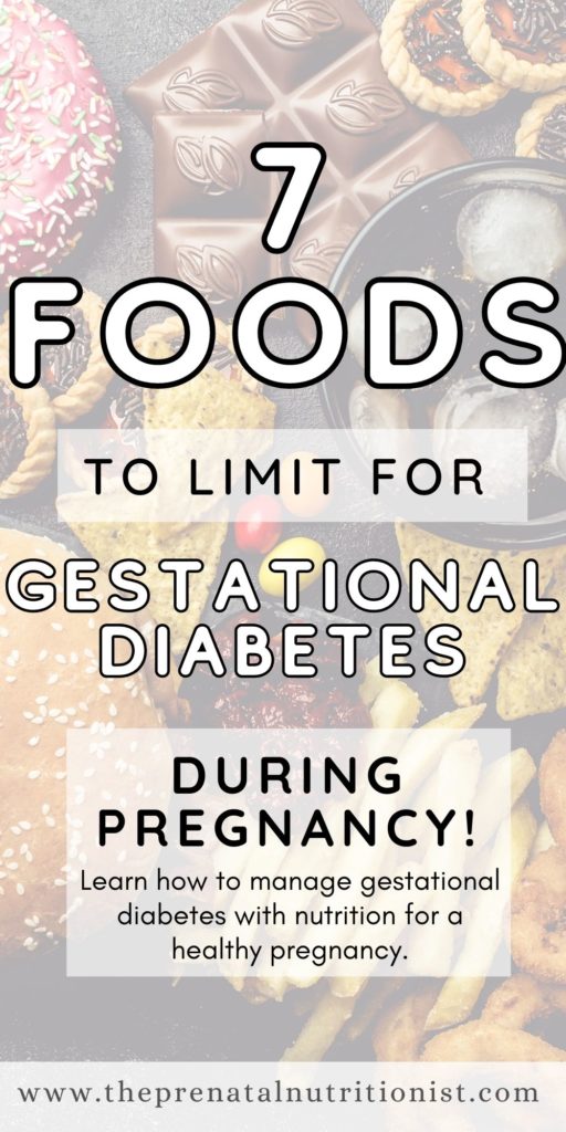 Foods To Avoid For Gestational Diabetes