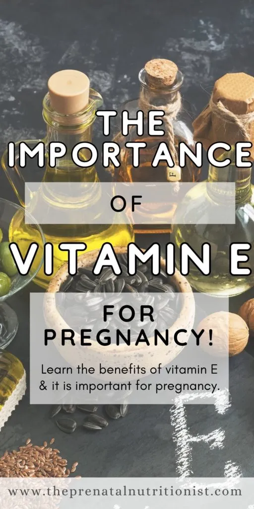 Importance Of Vitamin E During Pregnancy