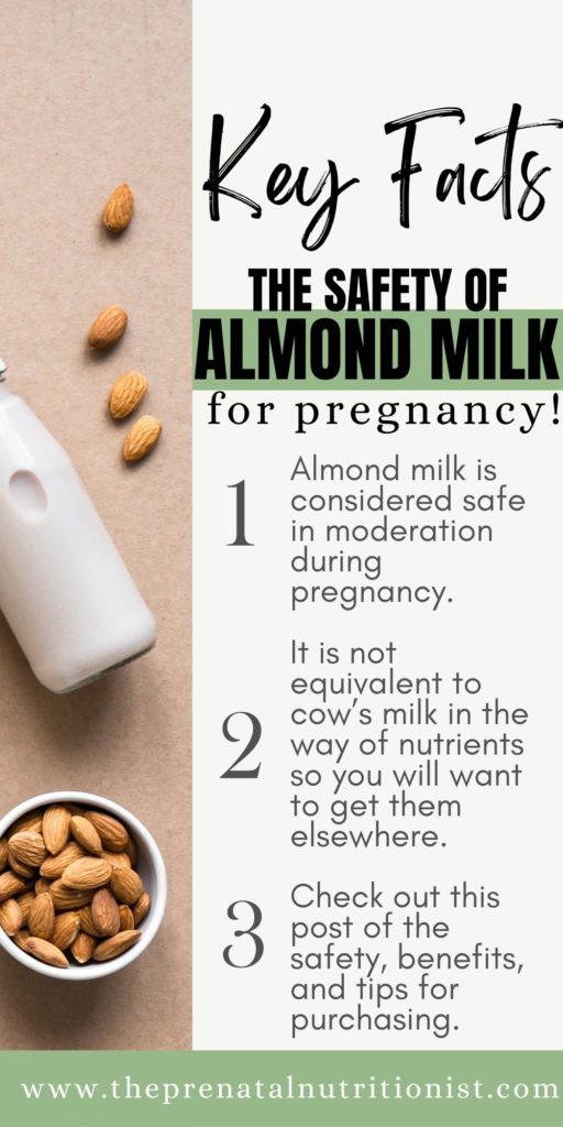 the safety of almond milk