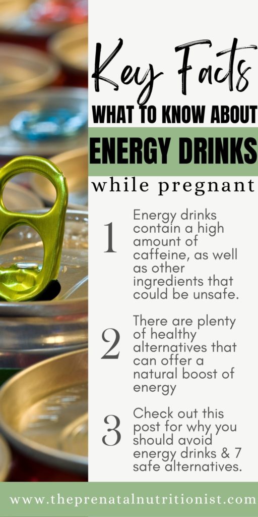 Can You Drink Energy Drinks While Pregnant