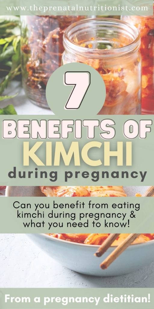7 benefits of kimchi during pregnancy