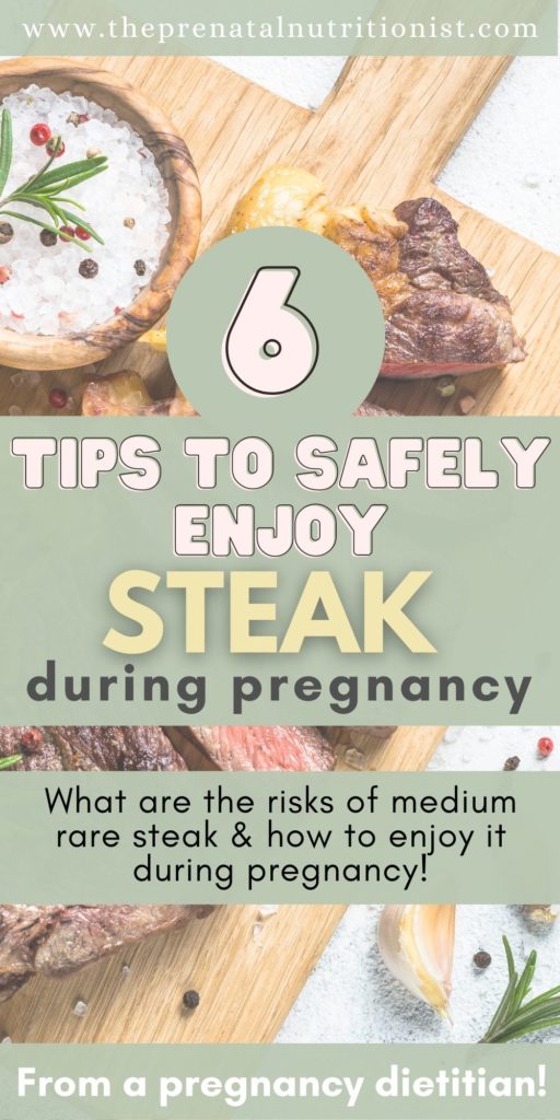 Can Pregnant Women Eat Medium Rare Steak?