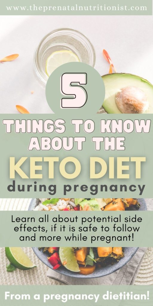 5 things to know about the keto diet during pregnancy