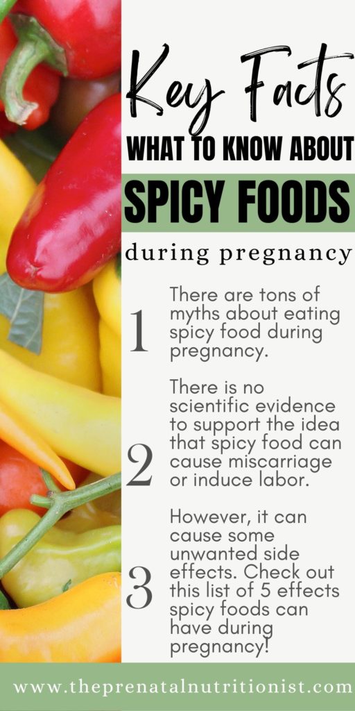 Does Spicy Food Cause Miscarriage