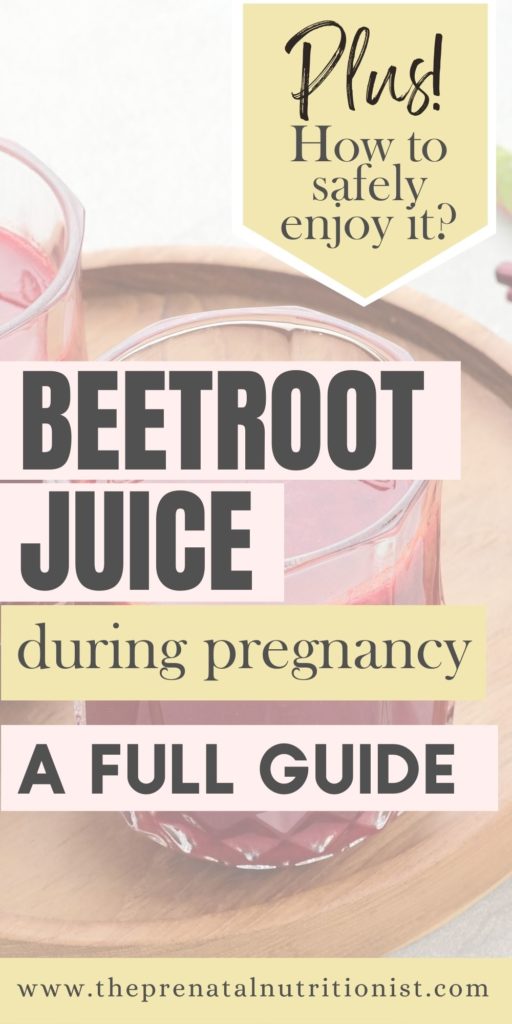 Best Time To Drink Beetroot Juice During Pregnancy