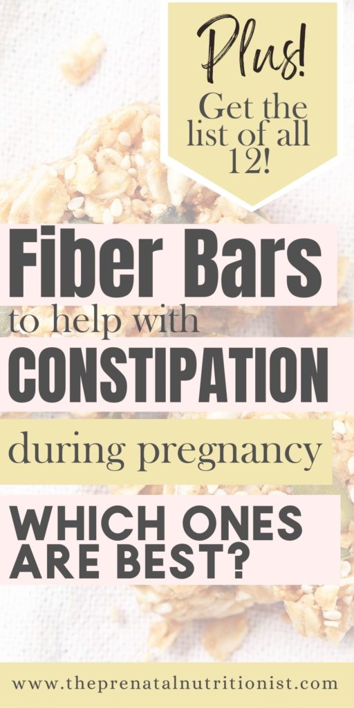 Best Fiber Bars For Constipation