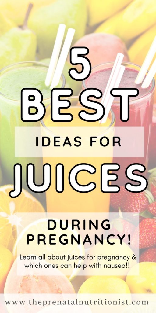 Best Juices During Pregnancy