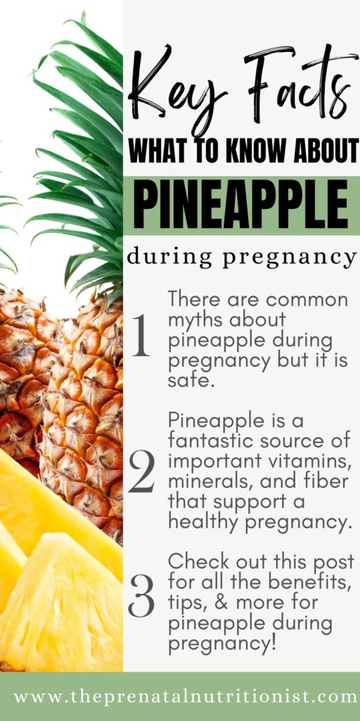 Can You Eat Pineapple While Pregnant