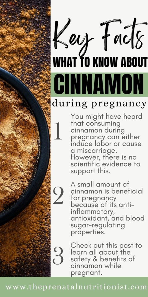 Can Cinnamon Cause A Miscarriage?