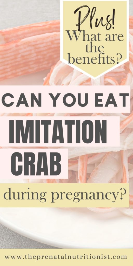 Can You Eat Imitation Crab While Pregnant? 